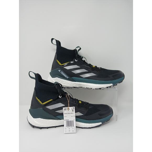 Adidas Terrex & Wander Free Hiker 2 Black Pulse Olive Shoes Men’s 10 GY9839 New